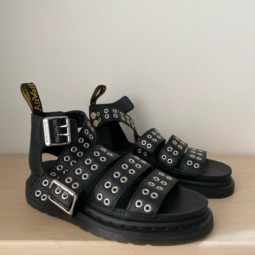 Dr. Martens Clarissa Il Women's Leather Buckle Sandals